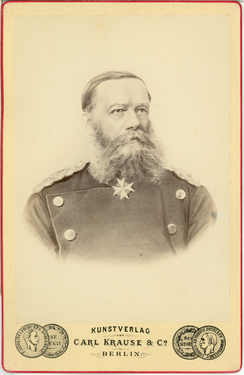 Carl Krause & Co., Berlin, Eduard Vogel von Falckenstein Governor General of the 