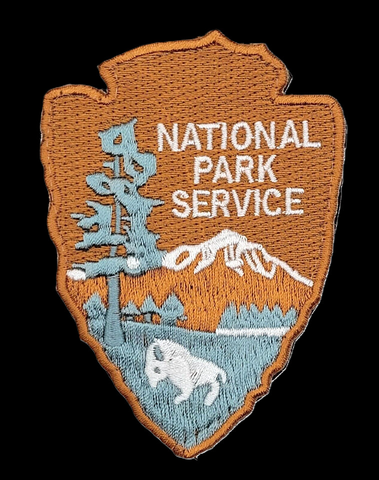 Discontinued Park Service Tactical Embroidered Patch. 3.5\