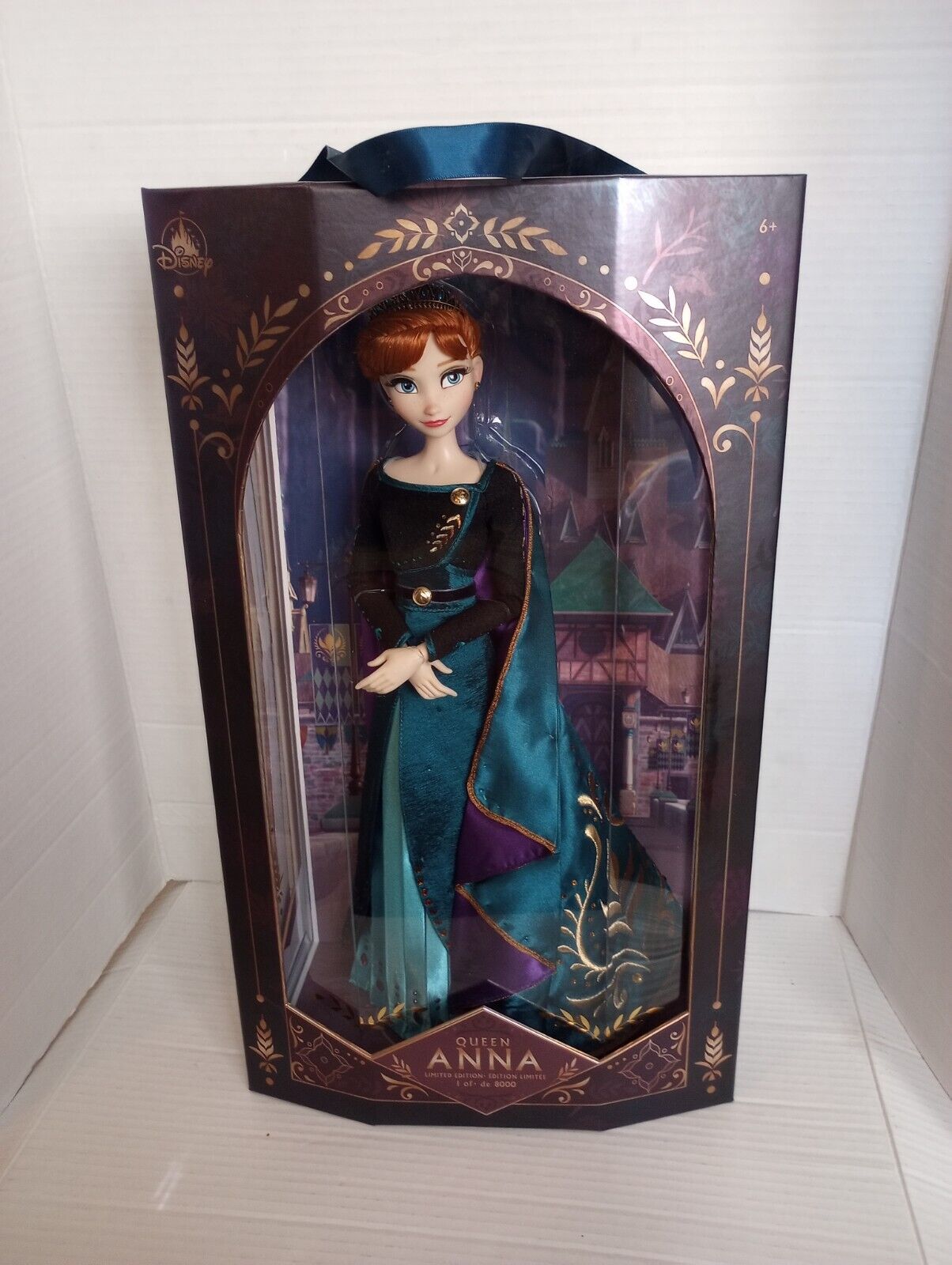 Disney Store Queen Anna Doll Frozen 2 Limited Edition 1 Of 8000 17” Elsa Sister 