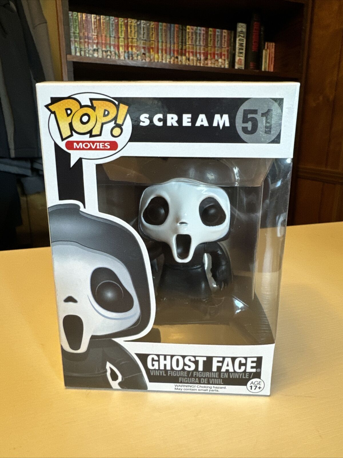Funko Pop Vinyl: Scream - Ghost Face #51  New Rare POP Minor Box Wear