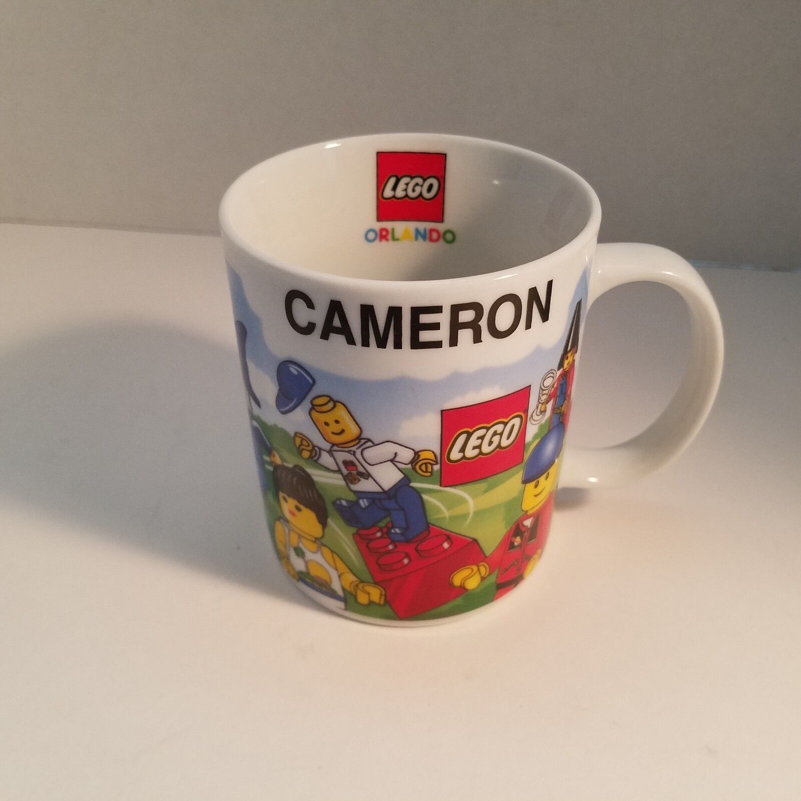 Lego Mug 2006 Orlando Coffee Tea Cup Personalized Cameron