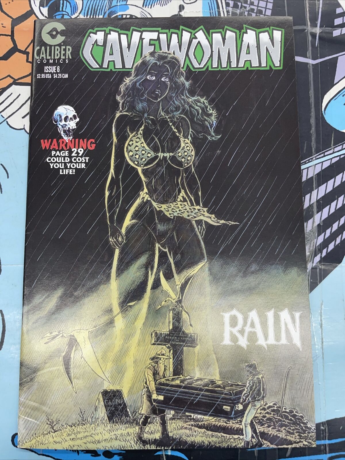 Cavewoman Rain #6 Caliber Comics 1996 Budd Root