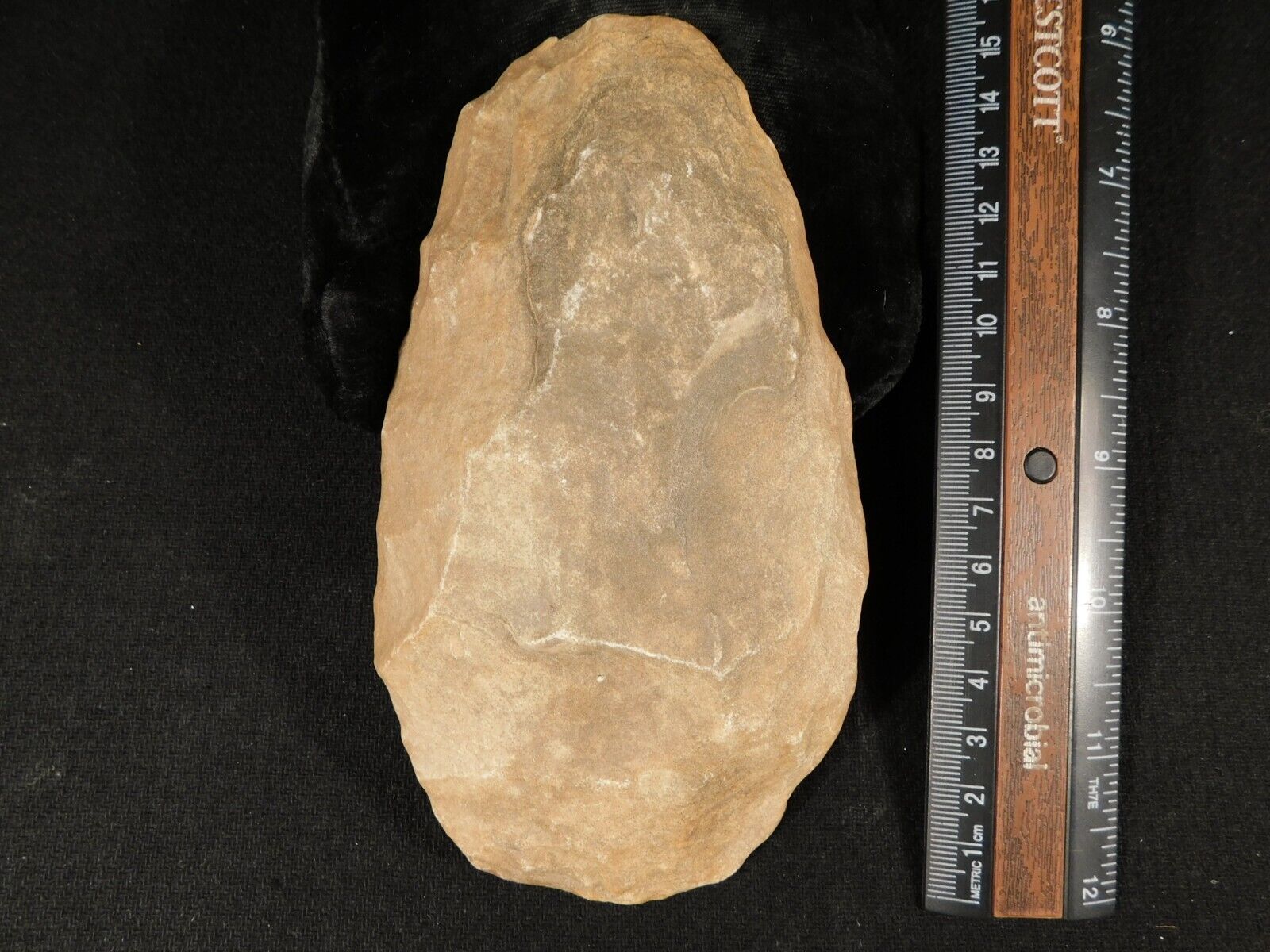 Big One Million Year Old Early Stone Age ACHEULEAN HandAxe Mali 363gr
