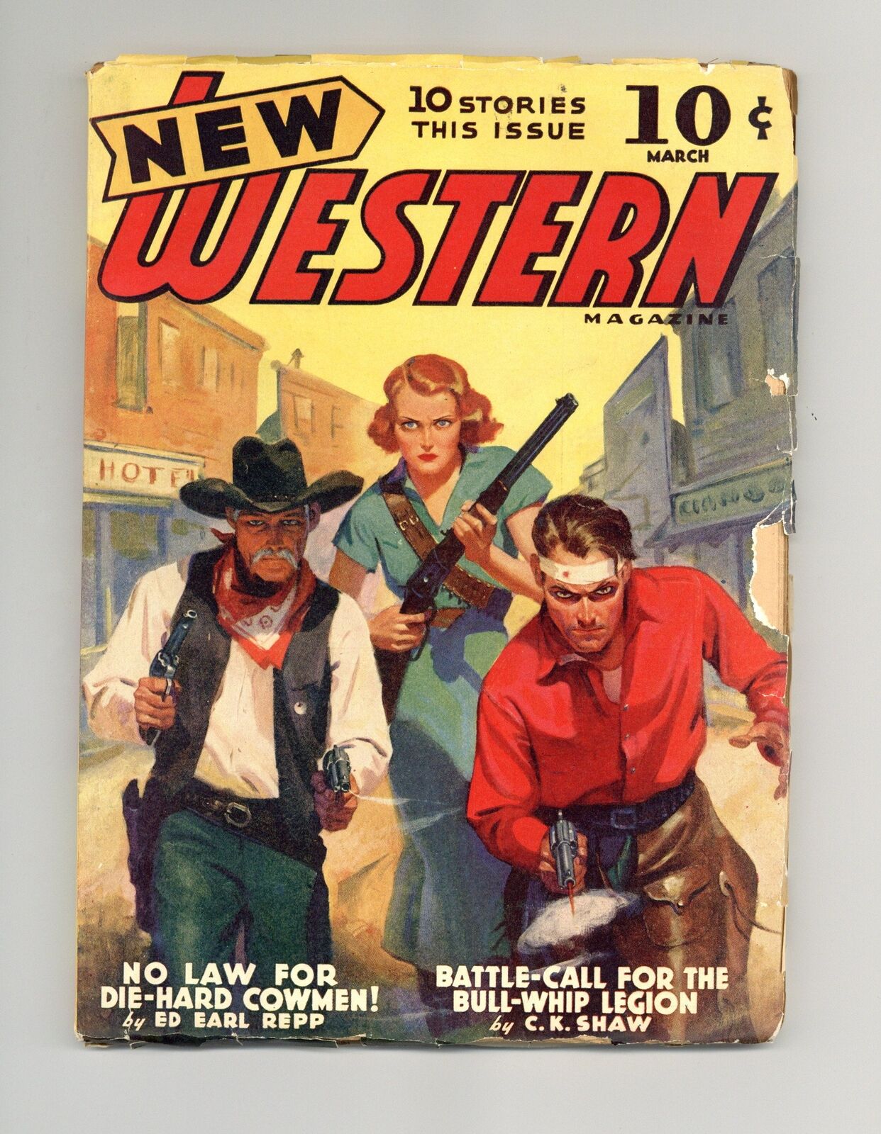 New Western Magazine Pulp 2nd Series Mar 1940 Vol. 1 #1 VG+ 4.5