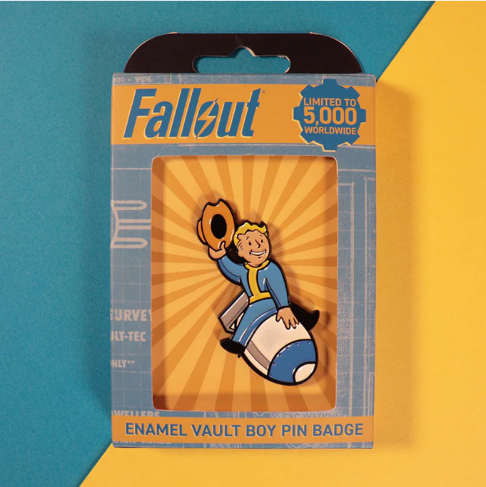 🚀 Official Fallout Limited Edition Vault Boy Pin Badge (only 5000 worldwide)