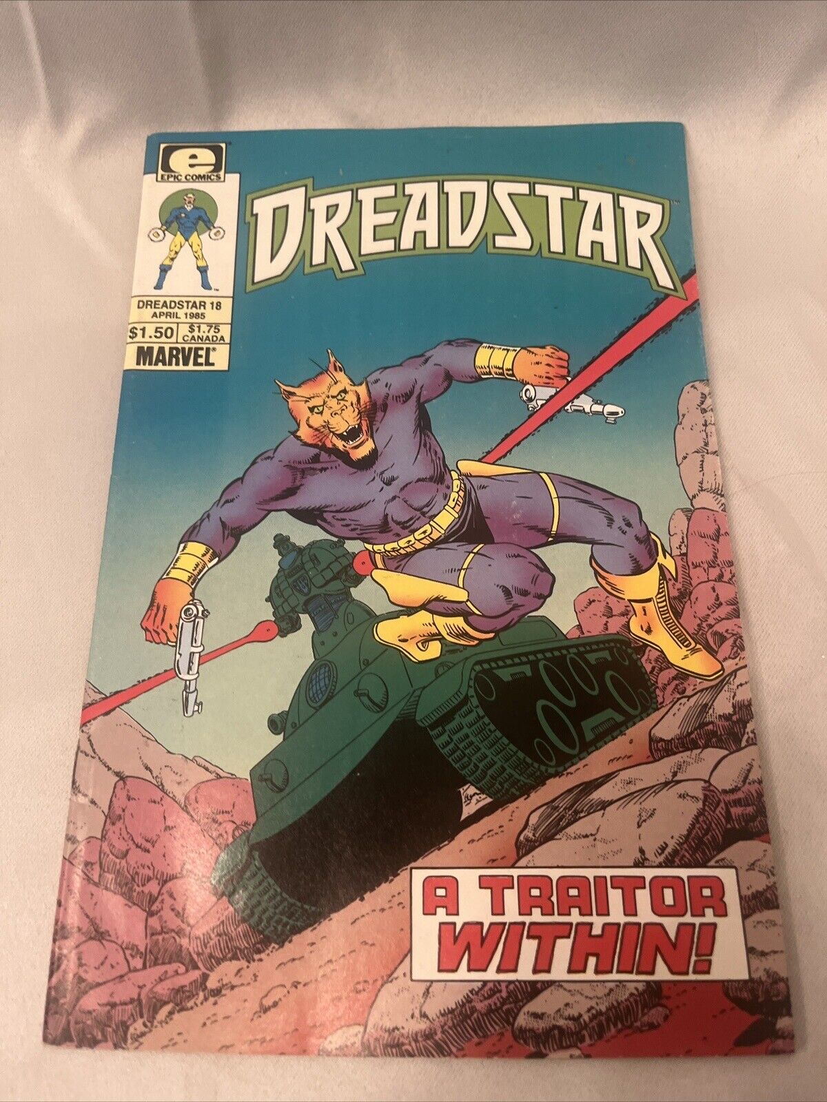 Dreadstar #18 NM Epic Comics 1982  By Jim Starlin
