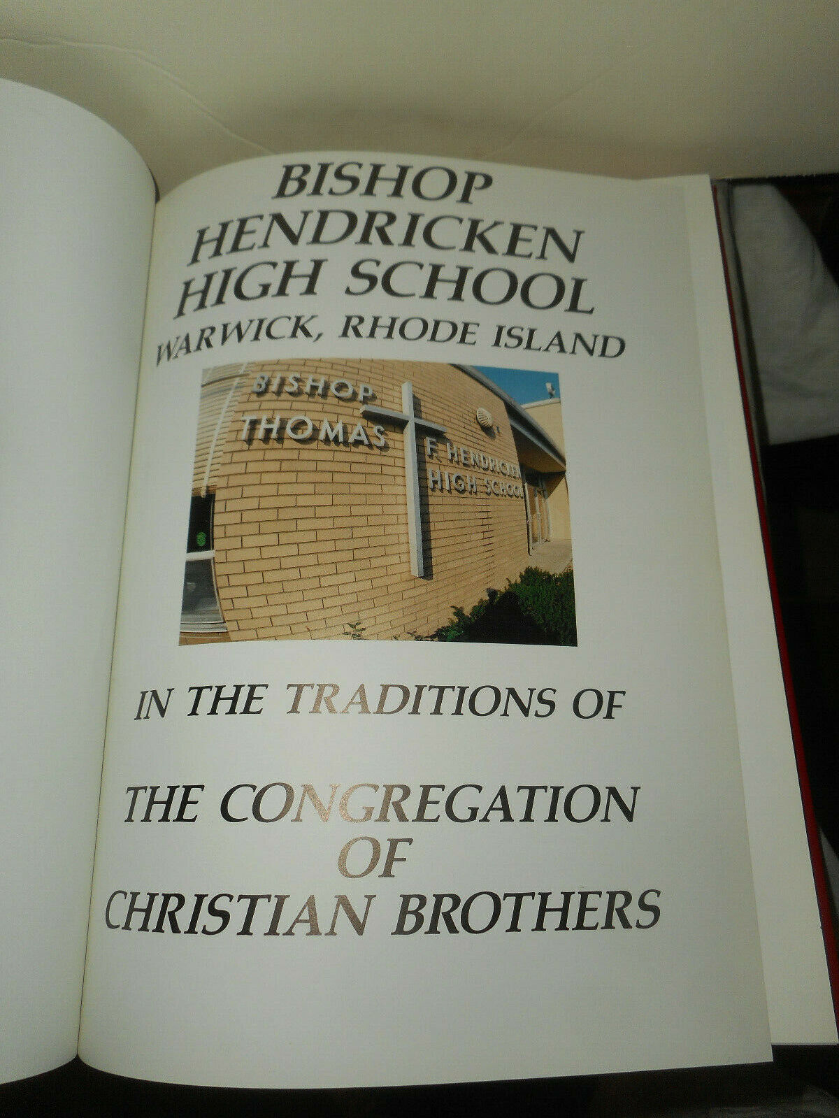 Bishop Hendricken High School Warwick RI 1989 MITRE Class Yearbook #29