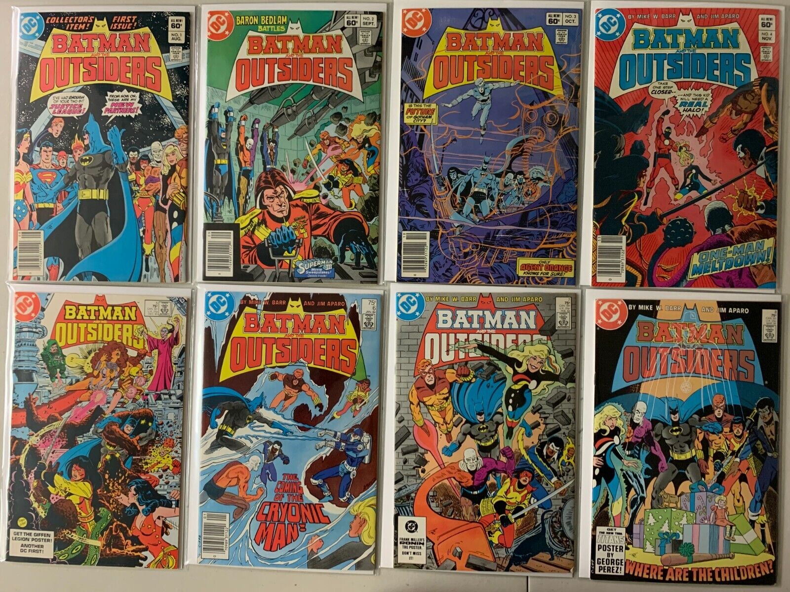 Batman and Outsiders lot #1-32 + more DC 1st Series 35 diff 6.0 FN (1983-\'86)