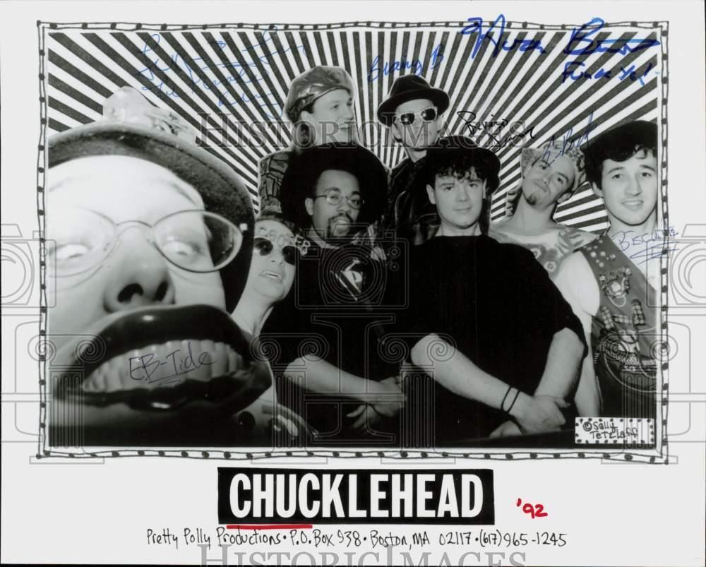 1992 Press Photo Chucklehead, Music Group - srp16117