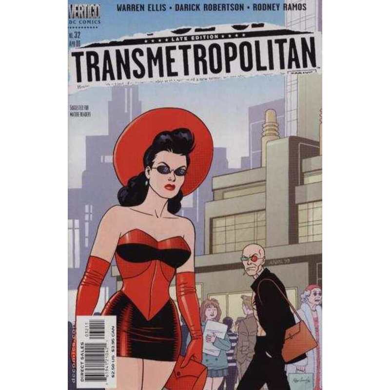 Transmetropolitan #32 in Near Mint condition. DC comics [j*