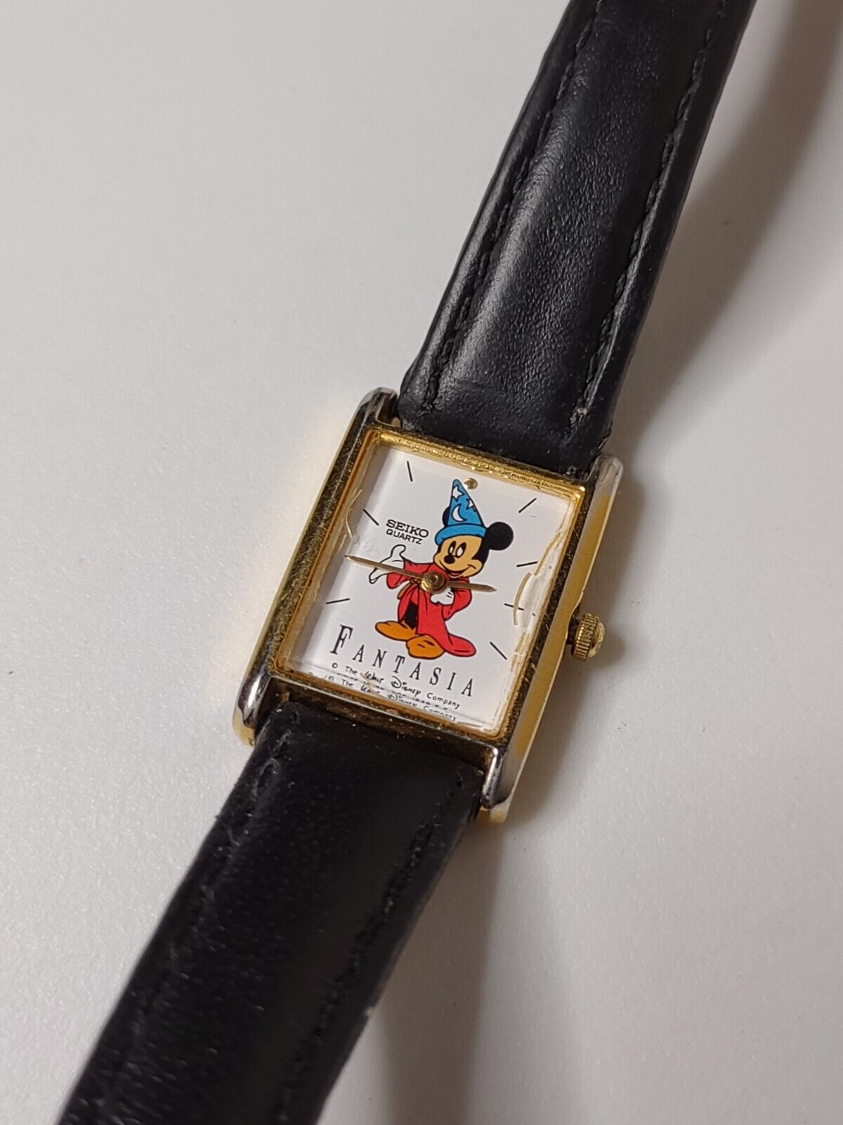 Beat Up Disney Fantasia Mickey Mouse Seiko Watch