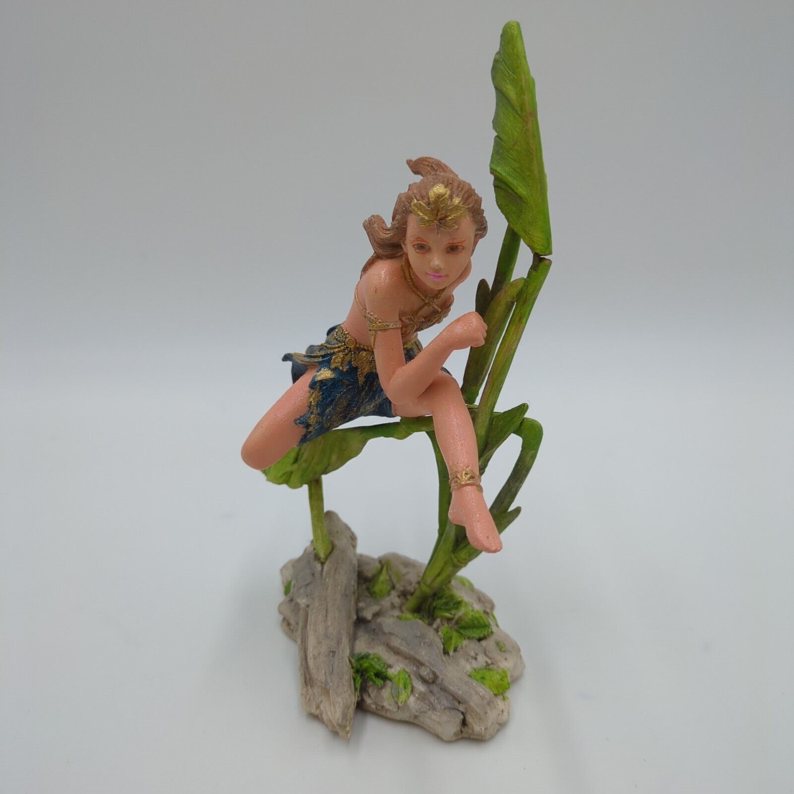 Faerie Glen Time To Fly Fairy Figurine Retired 2007 As Is