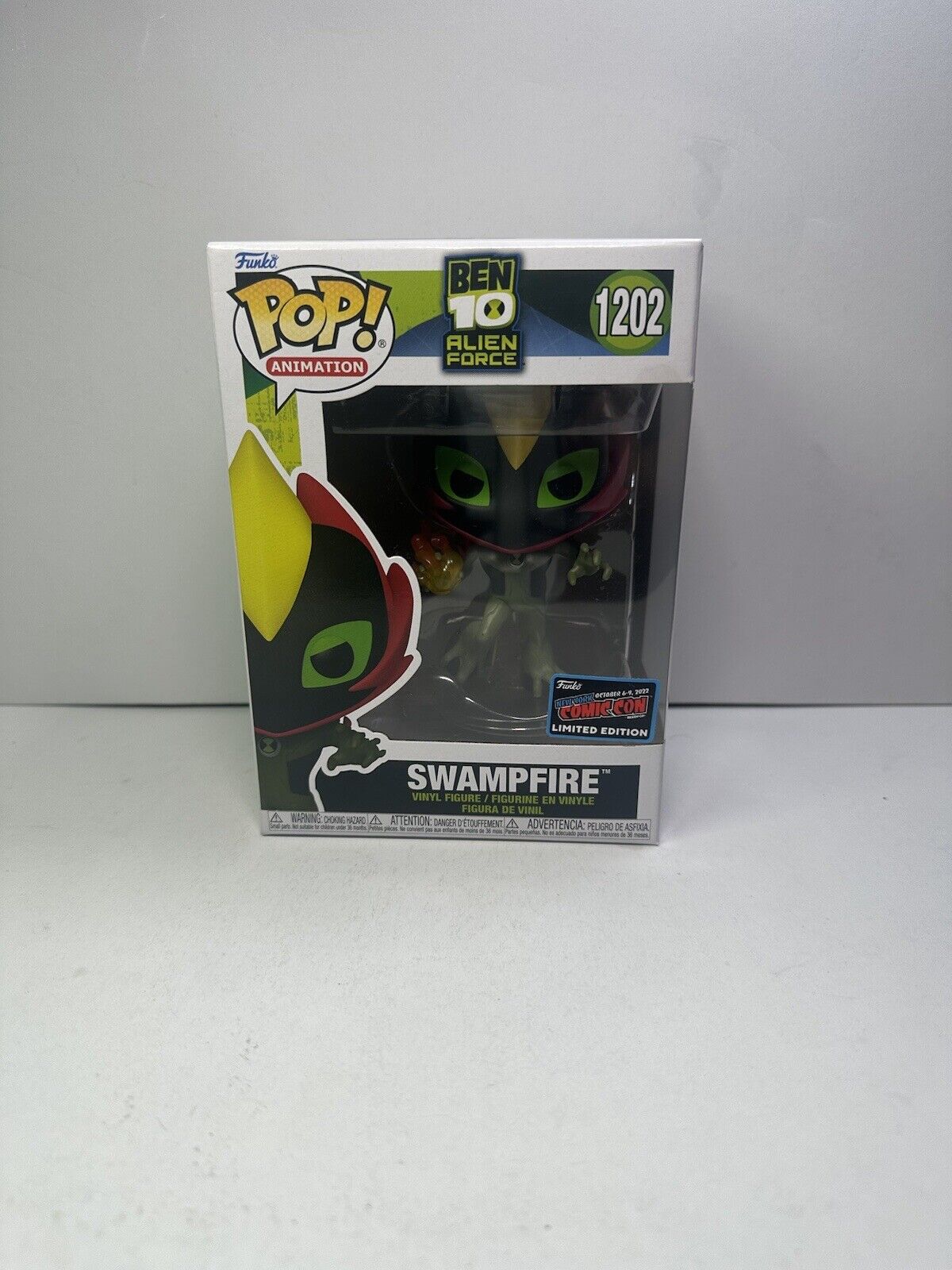 Funko Pop Swampfire #1202 NYCC 2022 Official Exclusive