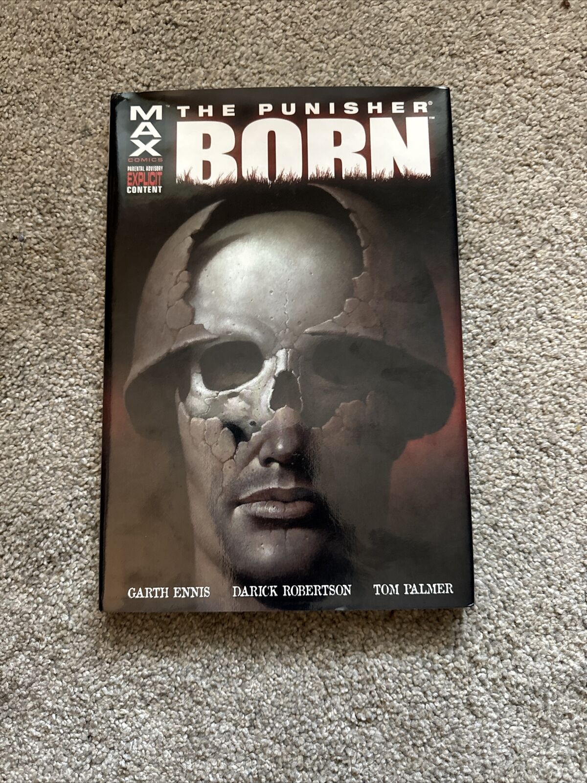 The Punisher Born by Garth Ennis, Dark Robertson & Tom Palmer Hardcover VG
