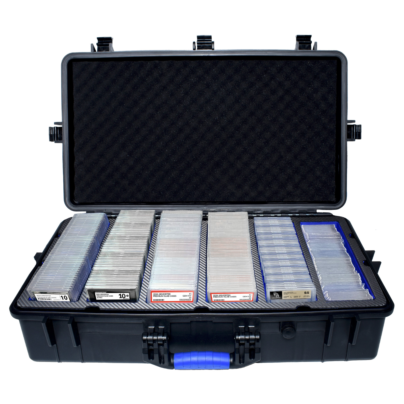 Armortek Z6 Pro Waterproof Slab Case | PSA SGC CGC | XXL Graded Card Storage Box