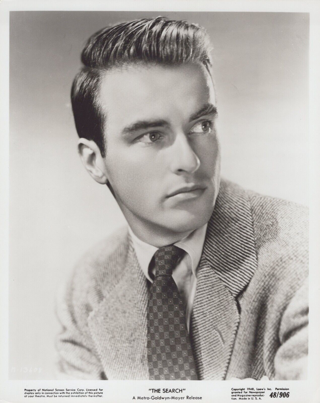 Montgomery Clift (1948) ❤ Handsome Hollywood Collectable Vintage MGM Photo K 520