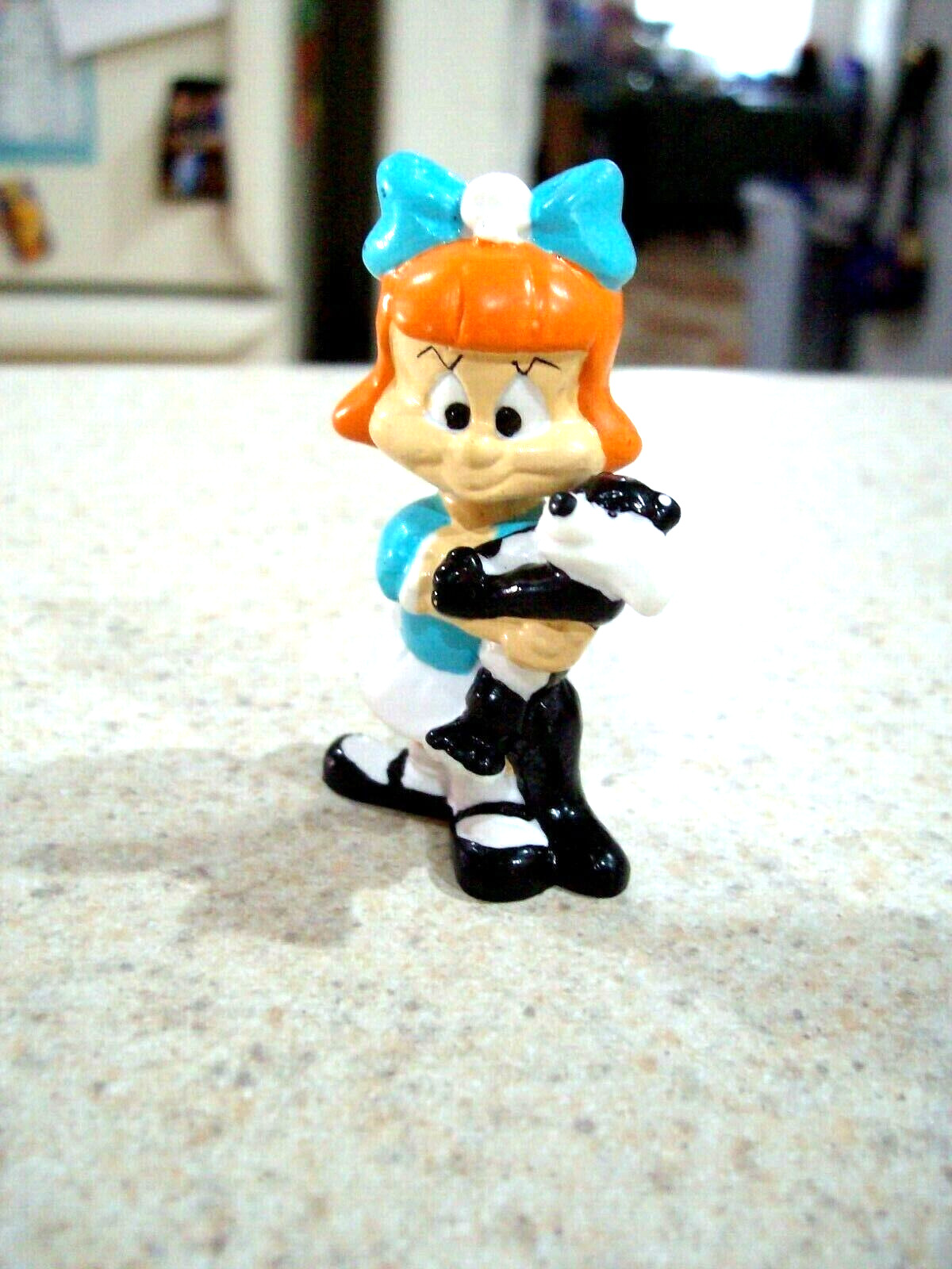 Elmyra Duff & Kitty Tiny Toons wb pvc Warner Brothers Looney Tunes Figure 