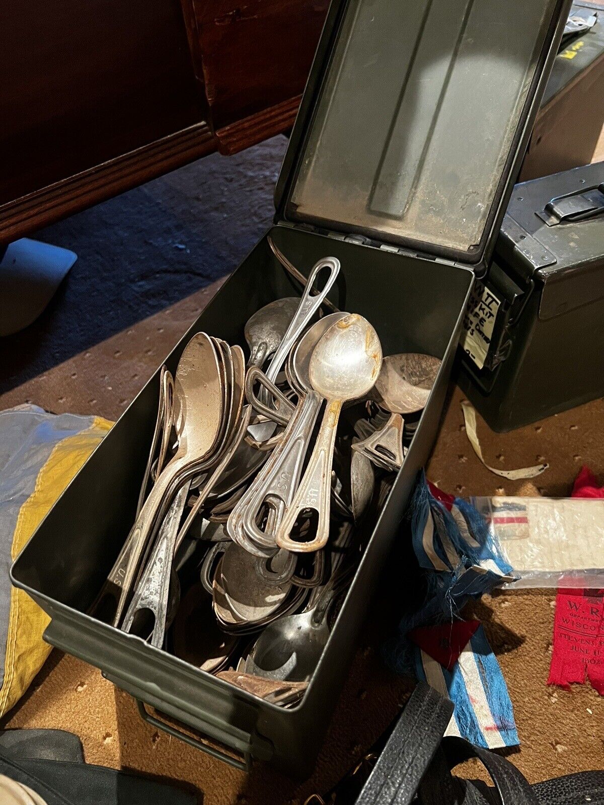 WW2 Mess Kit Spoons 3 Per Purchase