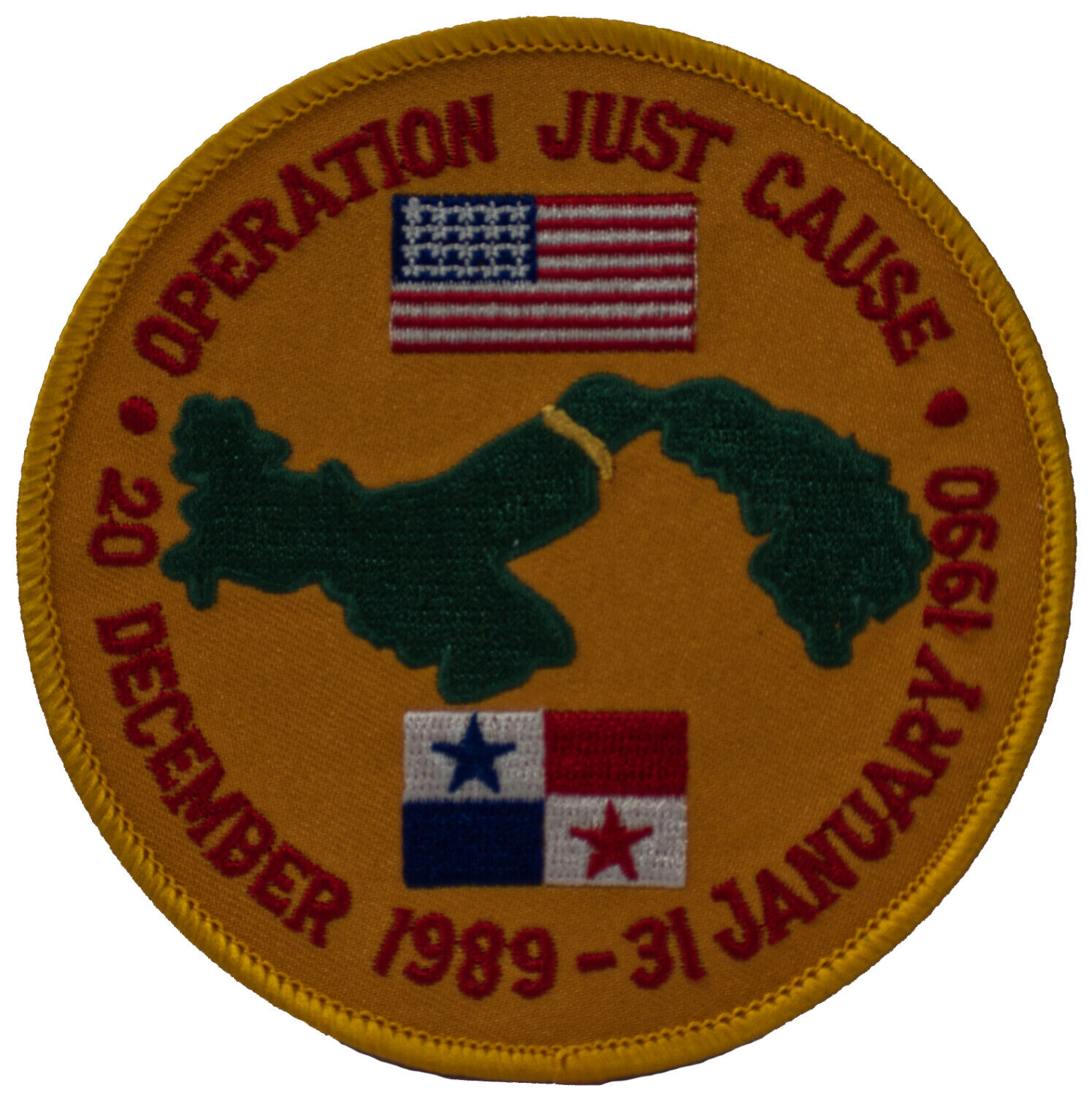 OPERATION JUST CAUSE 1989-1990 PANAMA CONFLICT PATCH NORIEGA