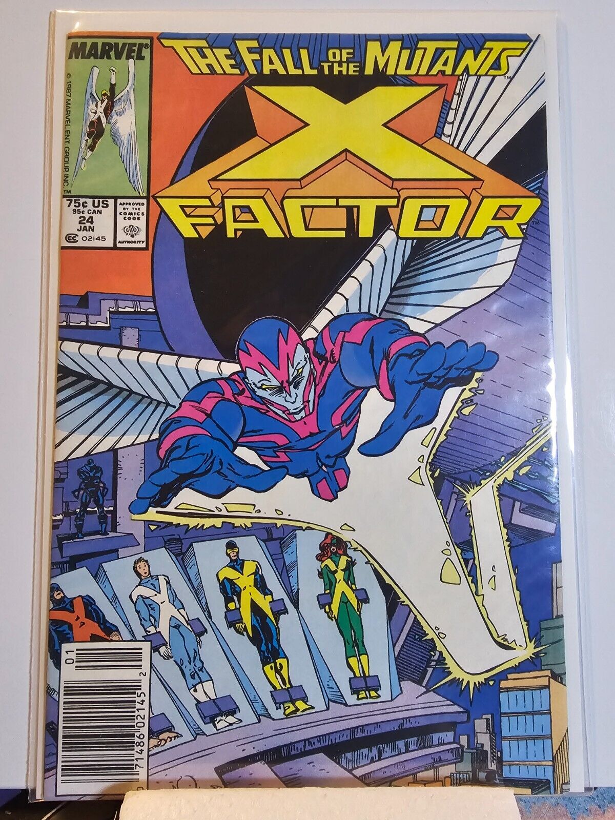 X Factor #24 1st Appearance of Archangel Comic 1988 Marvel Comics