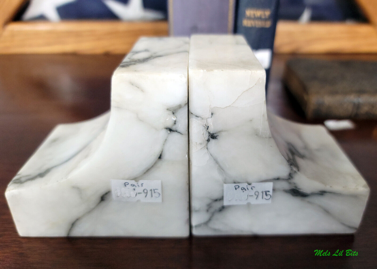 Italian Marble Bookends
