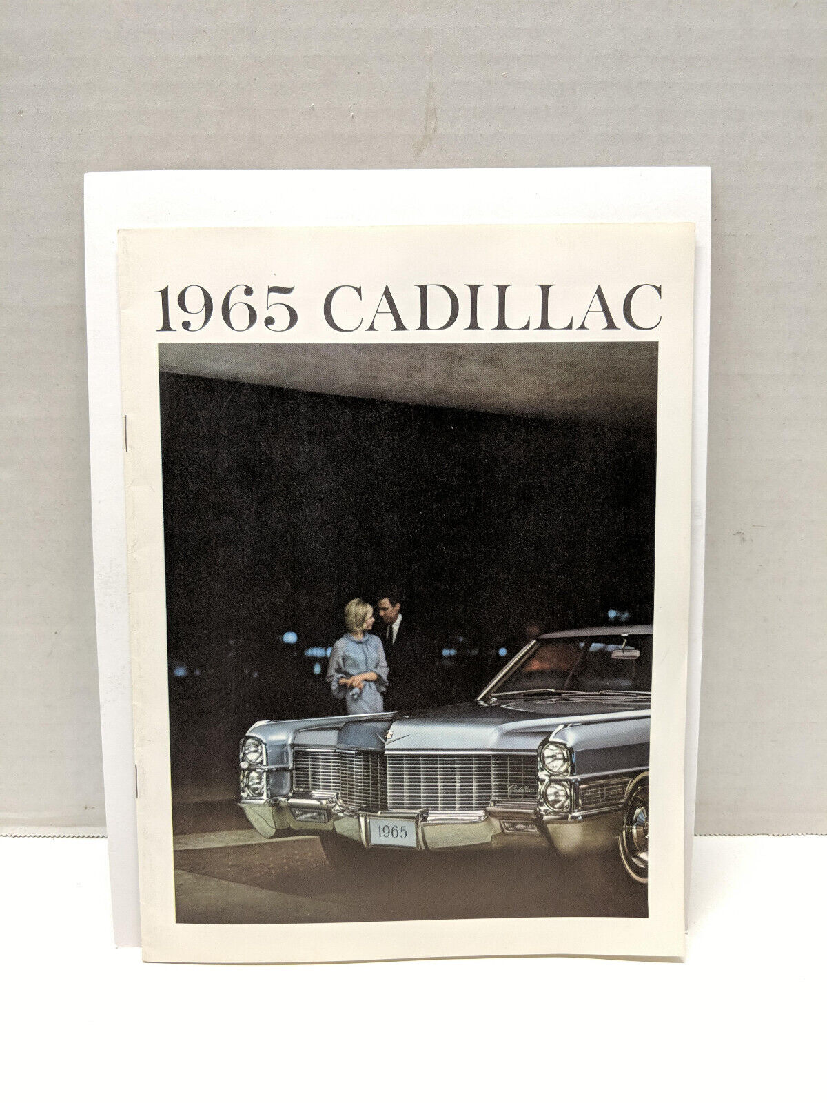 Original 1965 Cadillac Full Line Sales Brochure 65 Fleetwood DeVille Calais