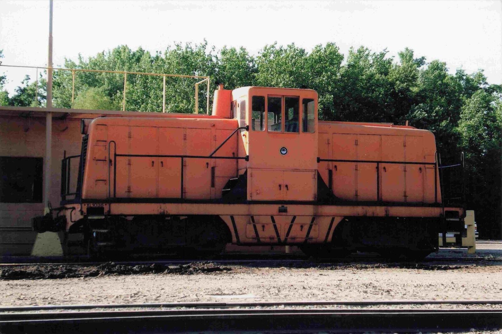 Erman Corp Turner Kansas Ks 2009 Switcher Train Railroad Photo 4X6 #188