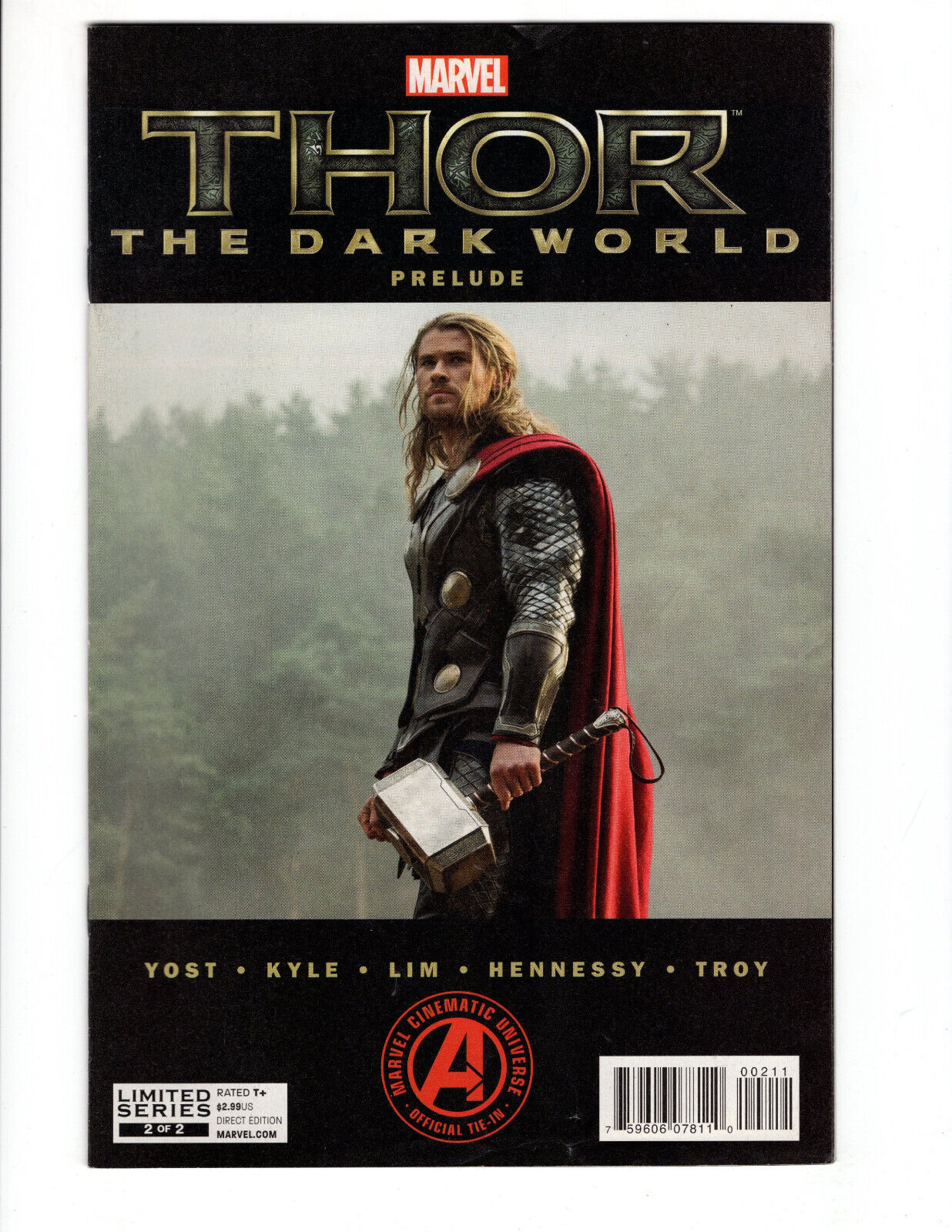 Marvel\'s Thor The Dark World Prelude #2 (Marvel 2013) VF/NM