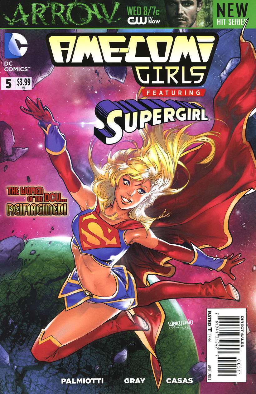 Ame-Comi Girls Featuring #5 VF; DC | Supergirl Last Issue - we combine shipping
