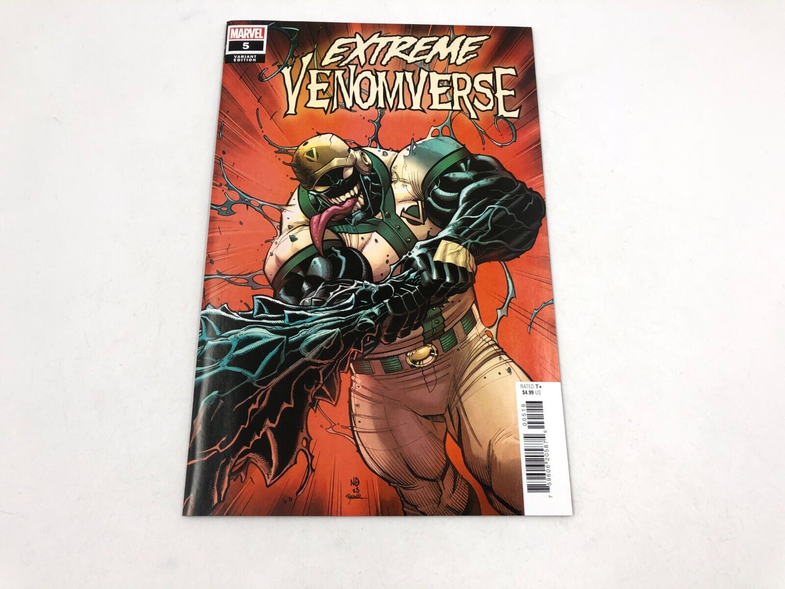 Extreme Venomverse #5 1:25 Bradshaw Variant Venom Marvel 2023