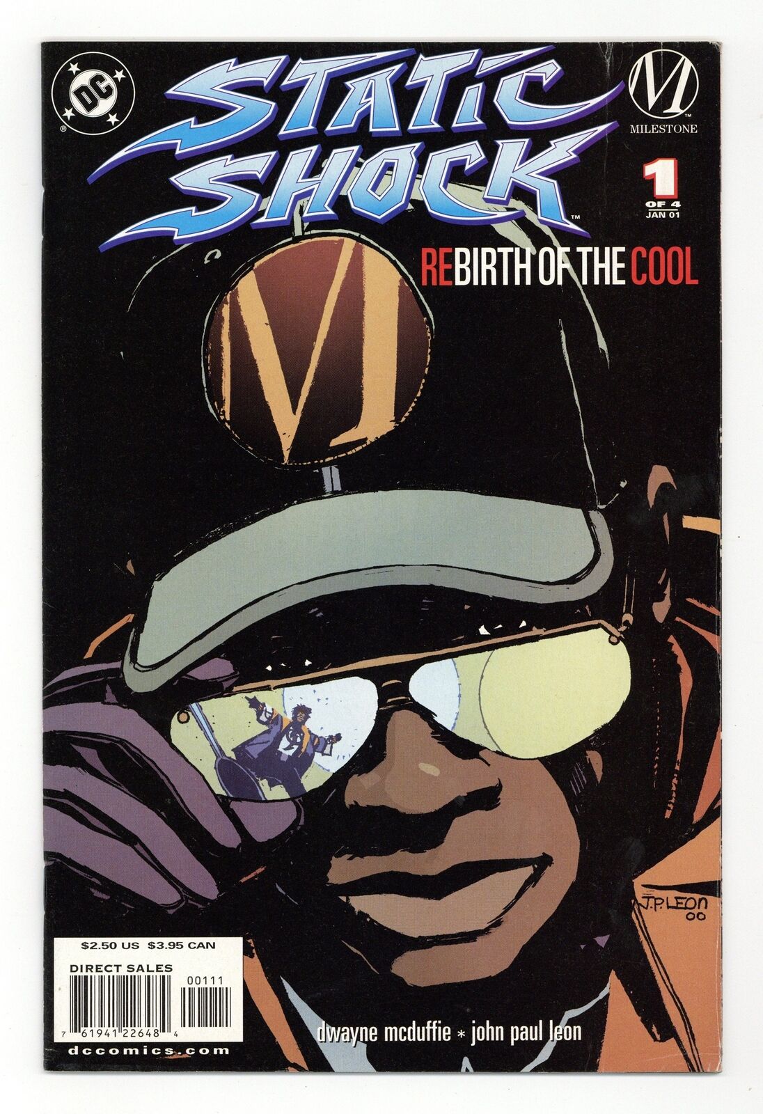 Static Shock Rebirth of the Cool #1 VG/FN 5.0 2001