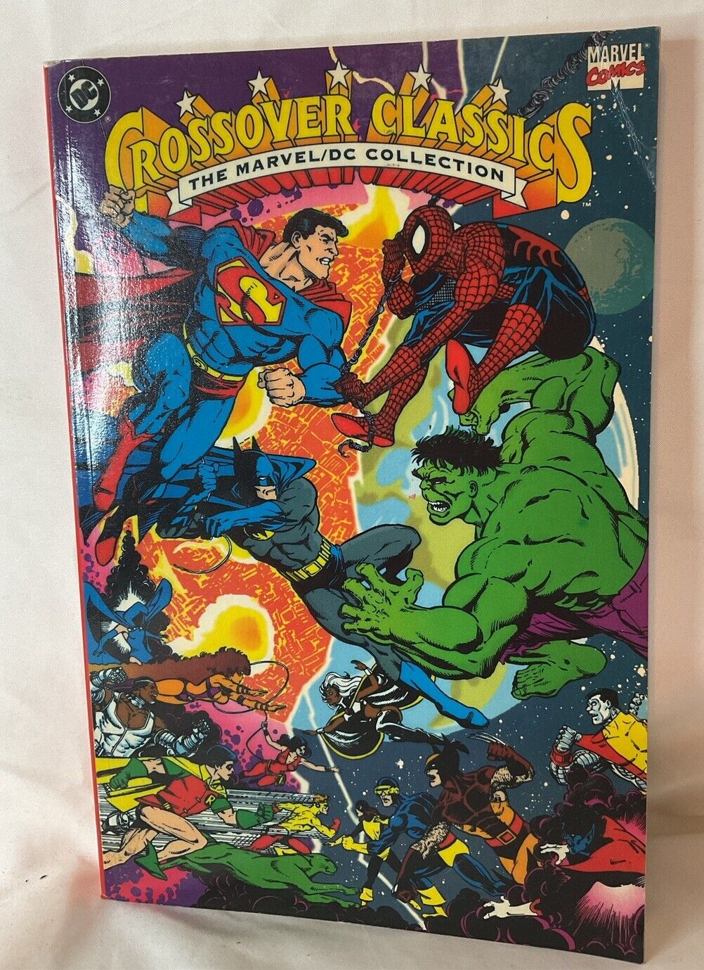 Crossover Classics The Marvel DC Collection Comic TPB  1991 First Printing