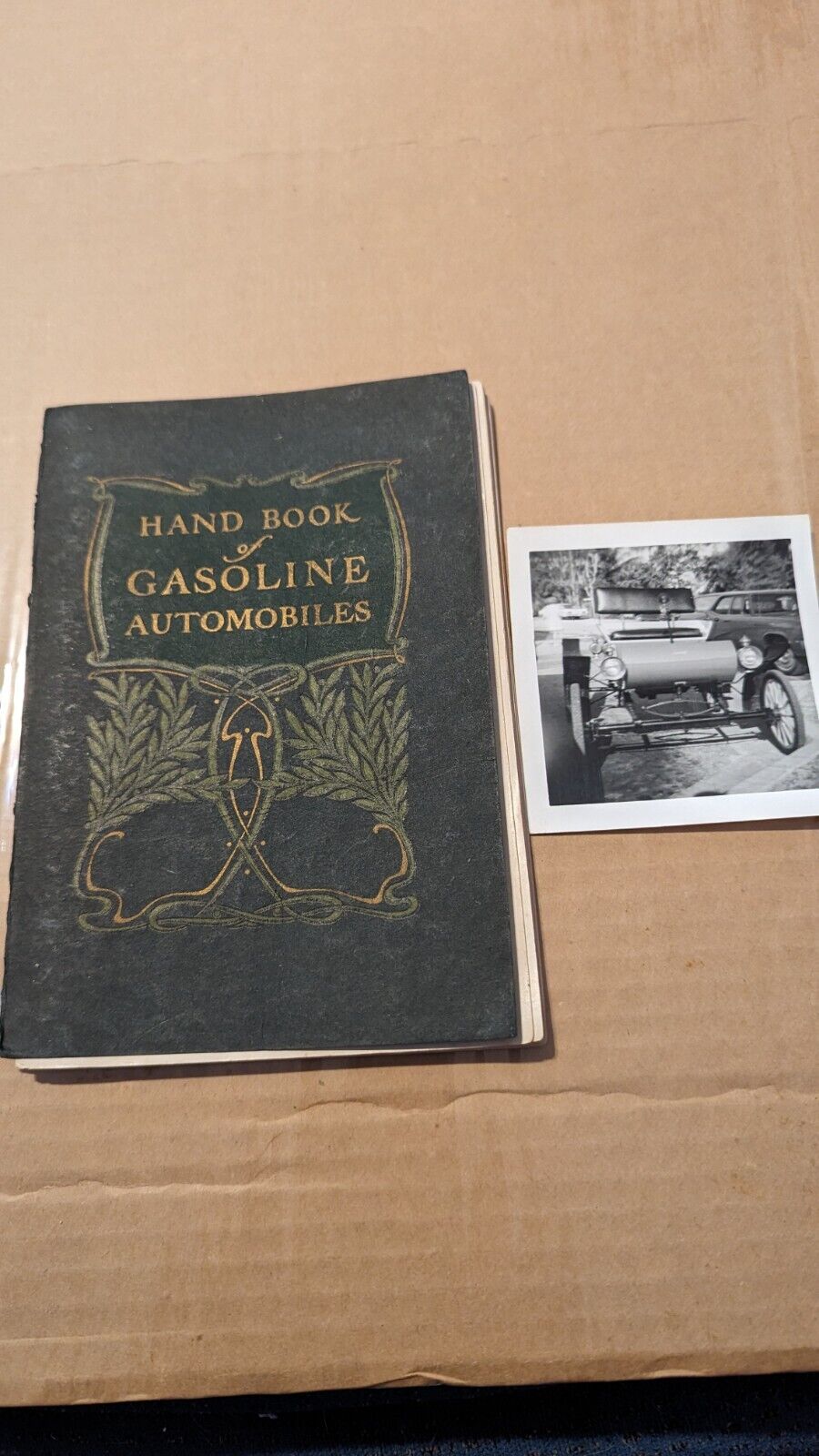1904 Handbook of Gasoline Automobiles Hand Book Oldsmobile Packard Cadillac Etc.