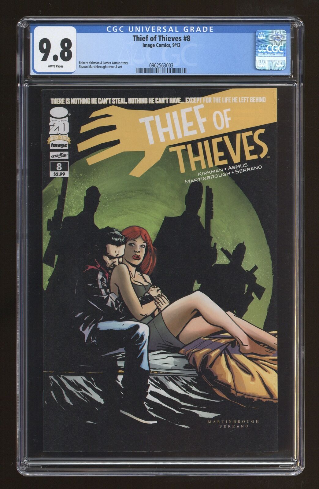 Thief of Thieves #8A CGC 9.8 2012 0962563003