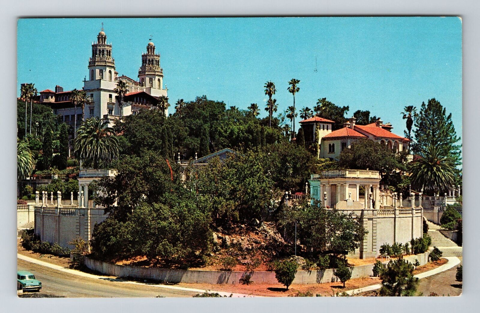 San Simeon CA-California, Hearst San Simeon State, Vintage Postcard