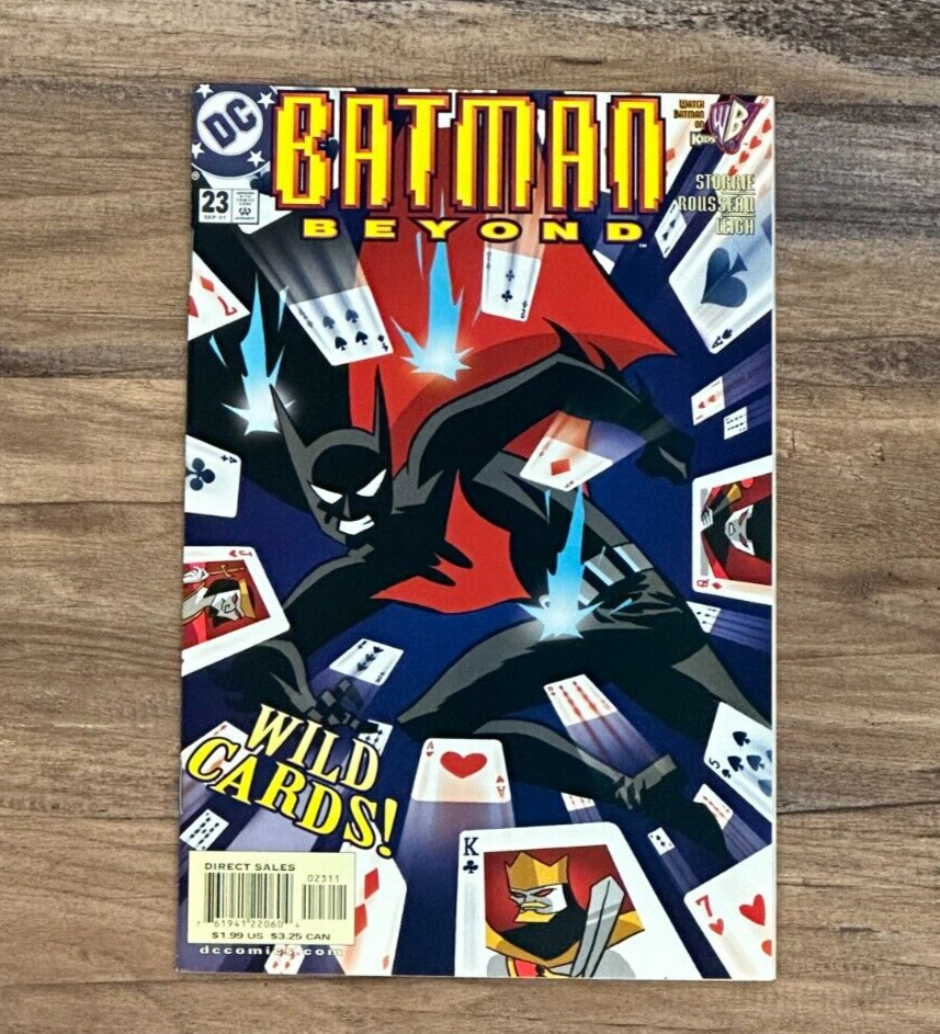 Batman Beyond #23 Wild Cards HTF 2001 DC Darwyn Cooke Cover