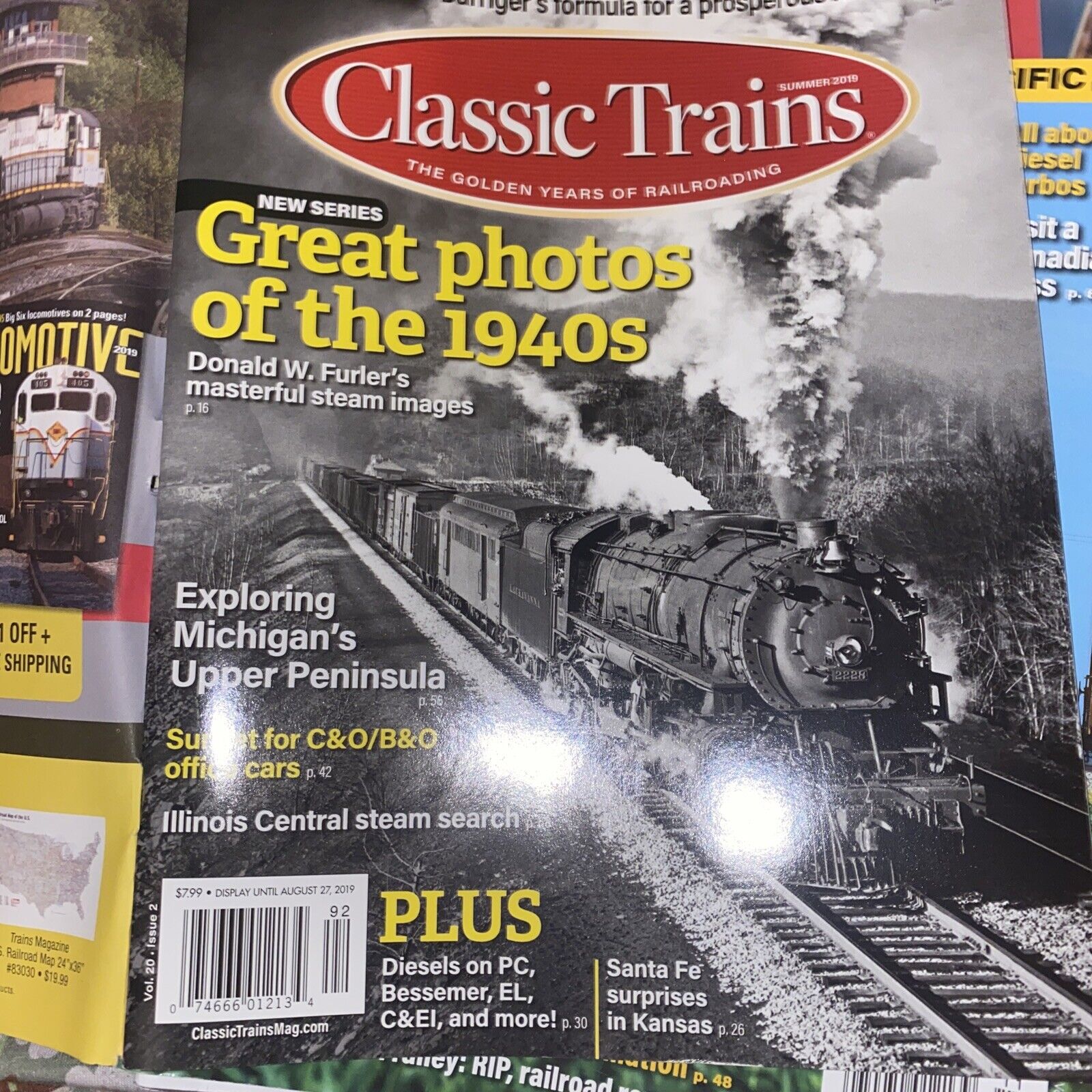 Classic Trains 2019 August Magazine Summer 2019 Volume 20 Issue 2