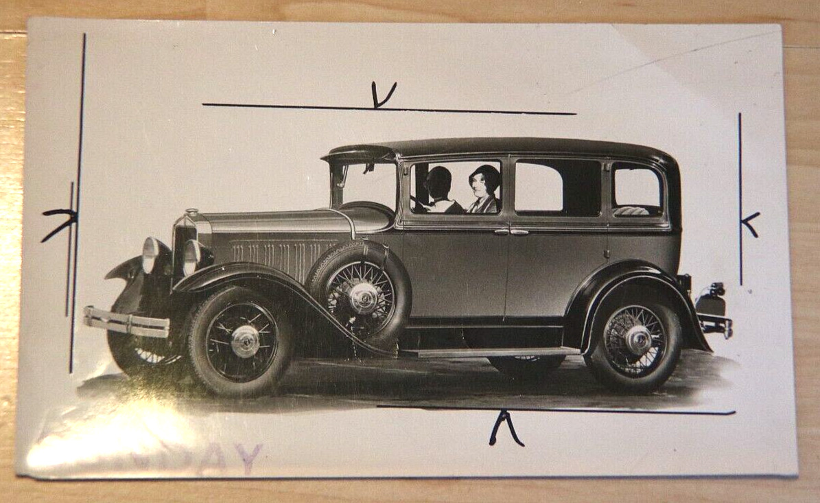1929 erskine 4 door car photo press release?