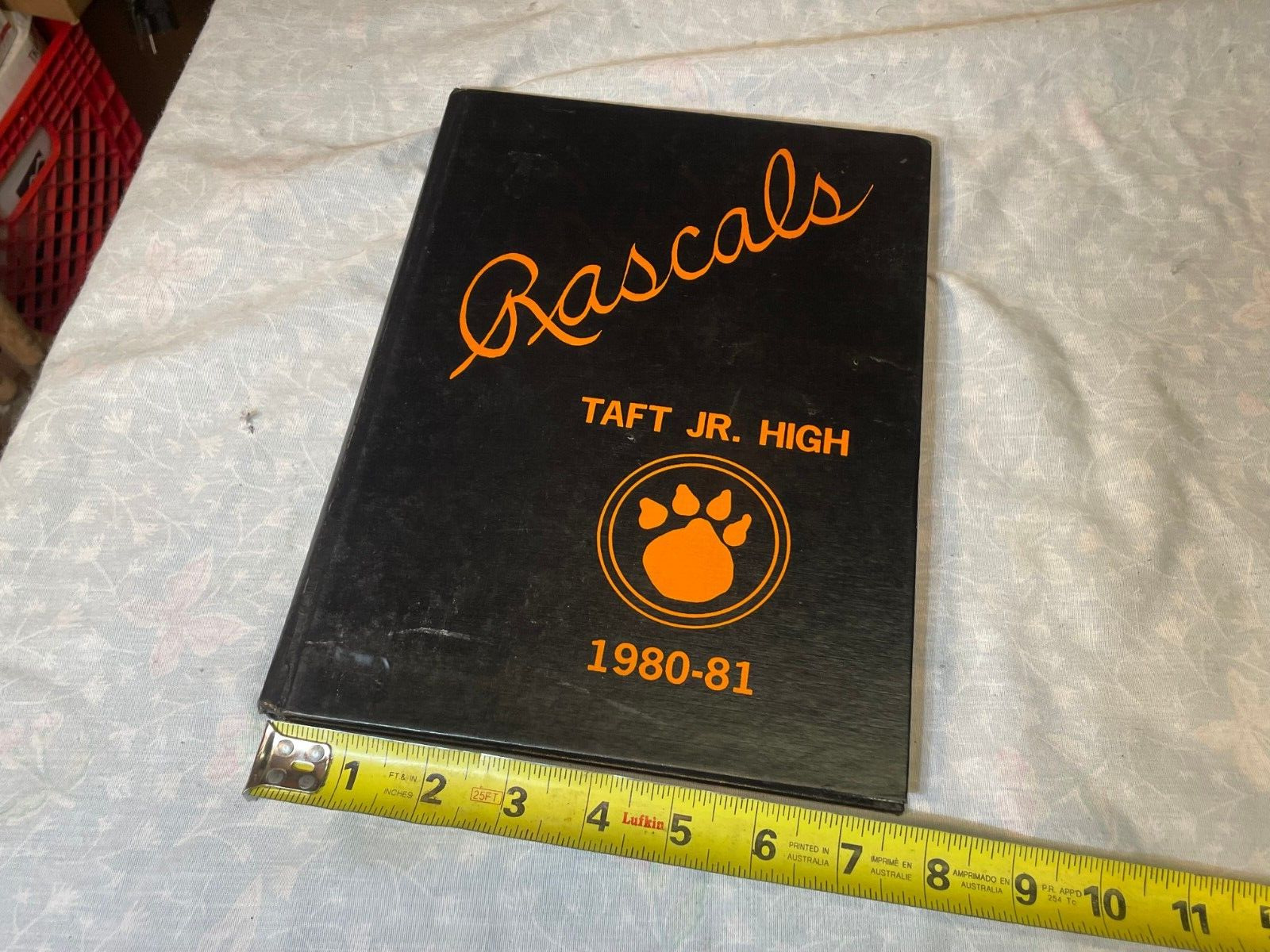 Taft Junior High School Rascals Yearbook 1980-81 Lincoln City Oregon
