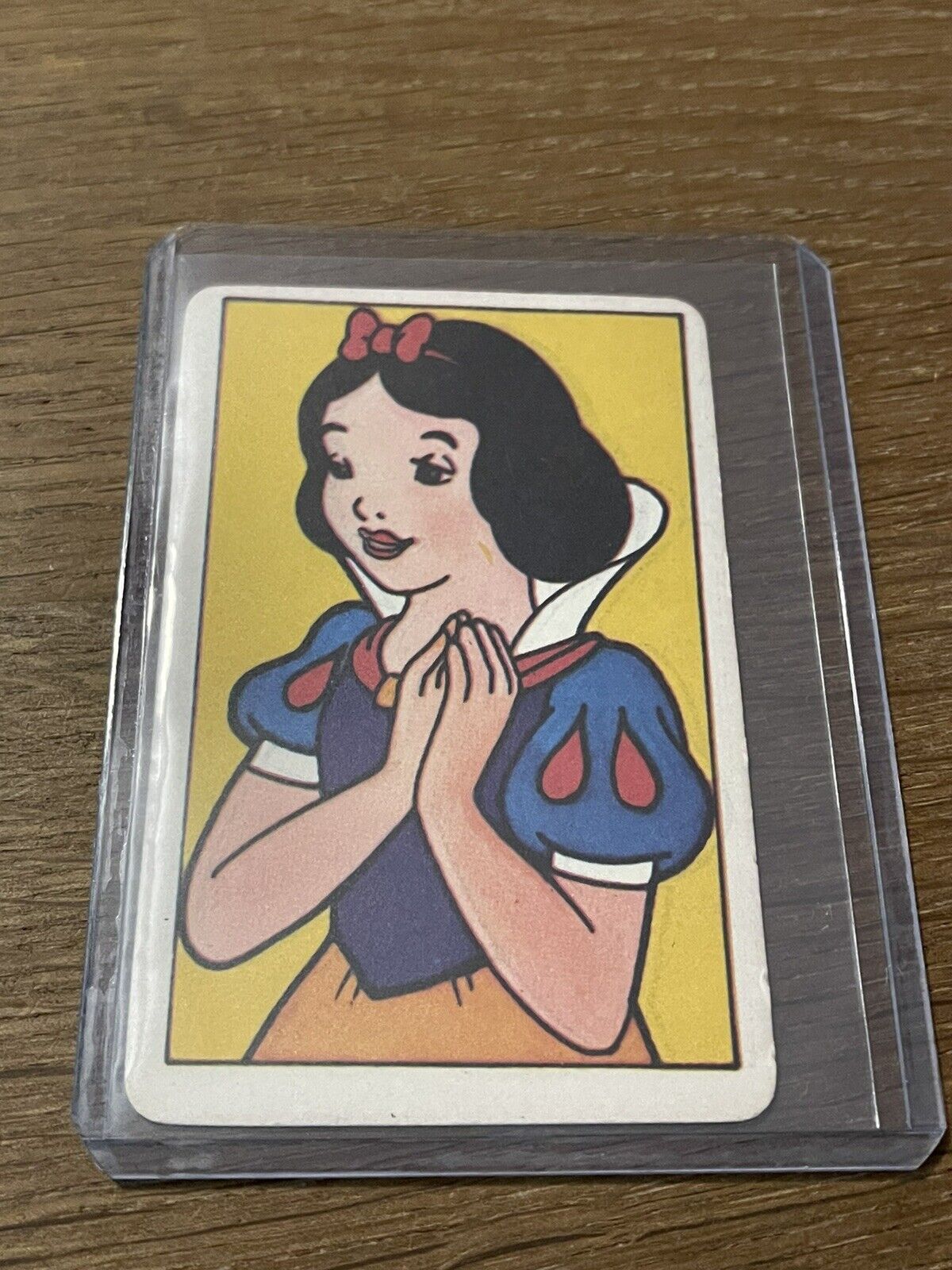 Vintage Rare Walt Disney Productions 🎥 Card Game Snow White Playing Card RARE