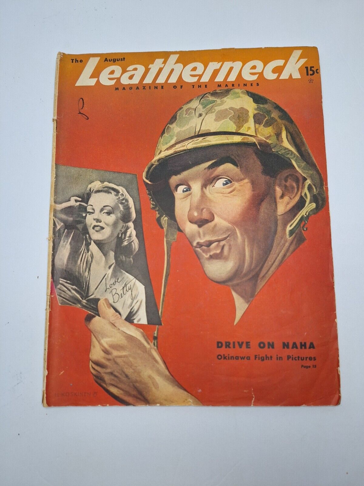 The Leatherneck 1945 August