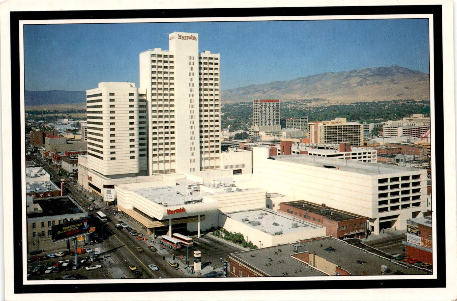 Harrah\'s Hotel and Casino, Reno, Nevada, Taiwan, 1986, gun collection Postcard
