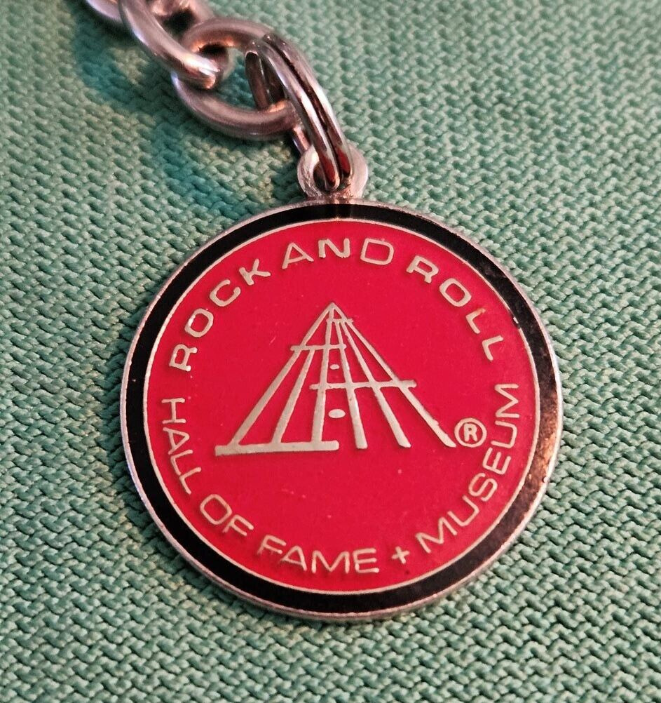Rock and Roll Hall of Fame Museum keychain key ring - souvenir for music fans