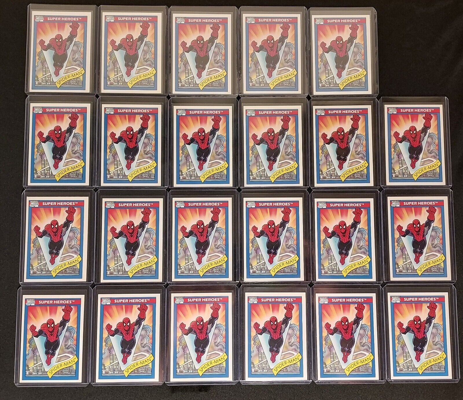 1990 Marvel Impel 🔥  Cosmic Spider-Man Card Lot 🔥 23 Cards