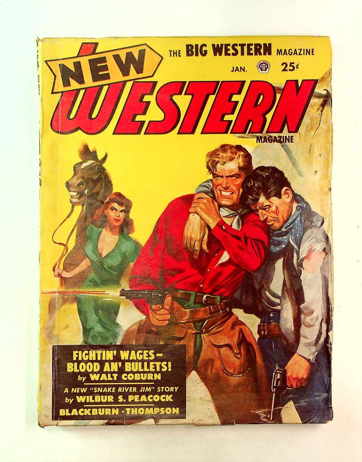 New Western Magazine Pulp 2nd Series Jan 1949 Vol. 19 #2 VG