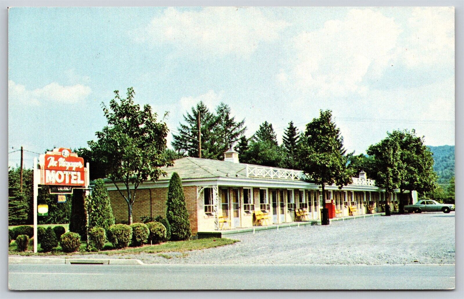 Postcard The Voyager Motel, Clearfield PA G167