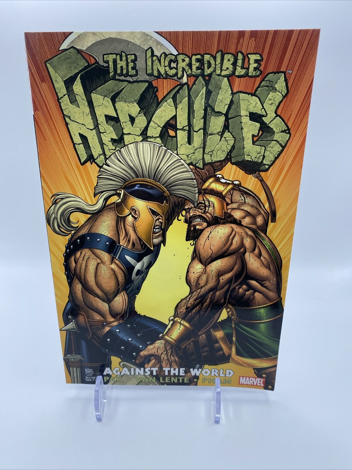 The INCREDIBLE HERCULES  Against the World 2008 Marvel Comics TPB Ares HULK