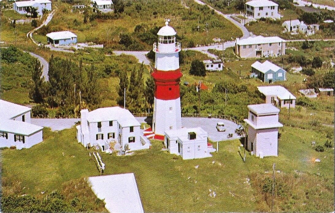 Postcard Bermuda St George\'s St David\'s Light Lighthouse Unused c1960s