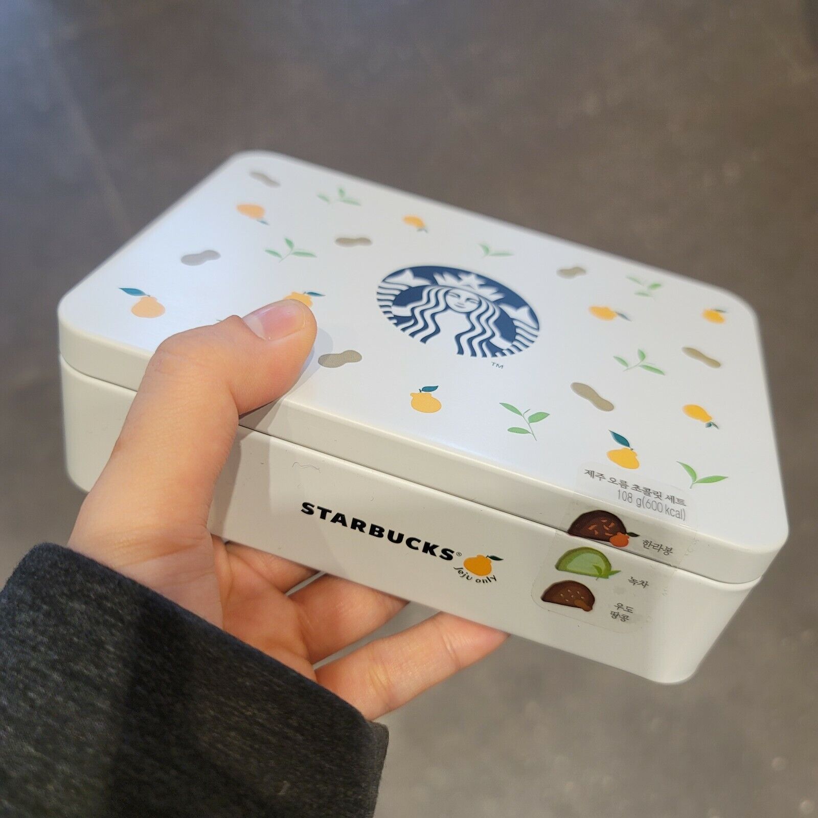 Starbucks Korea Jeju Oreum Chocolate Set