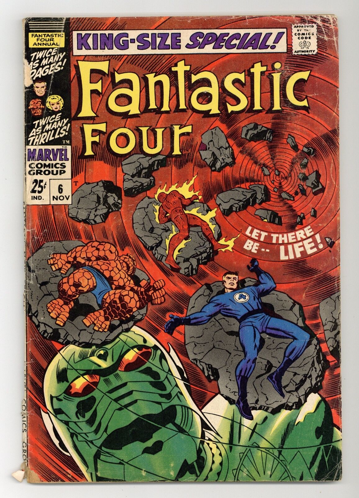Fantastic Four Annual #6 PR 0.5 1968 1st app. Franklin Richards, Annihilus
